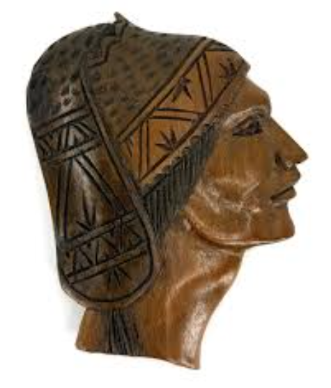 Profile Carved Wood Wall Head